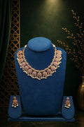 Chakra Necklace Set with Pearl Drops