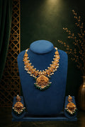 Traditional Lakshmi Kemp Temple Necklace