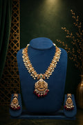 Royal Lakshmi Pearl Temple Haram Set