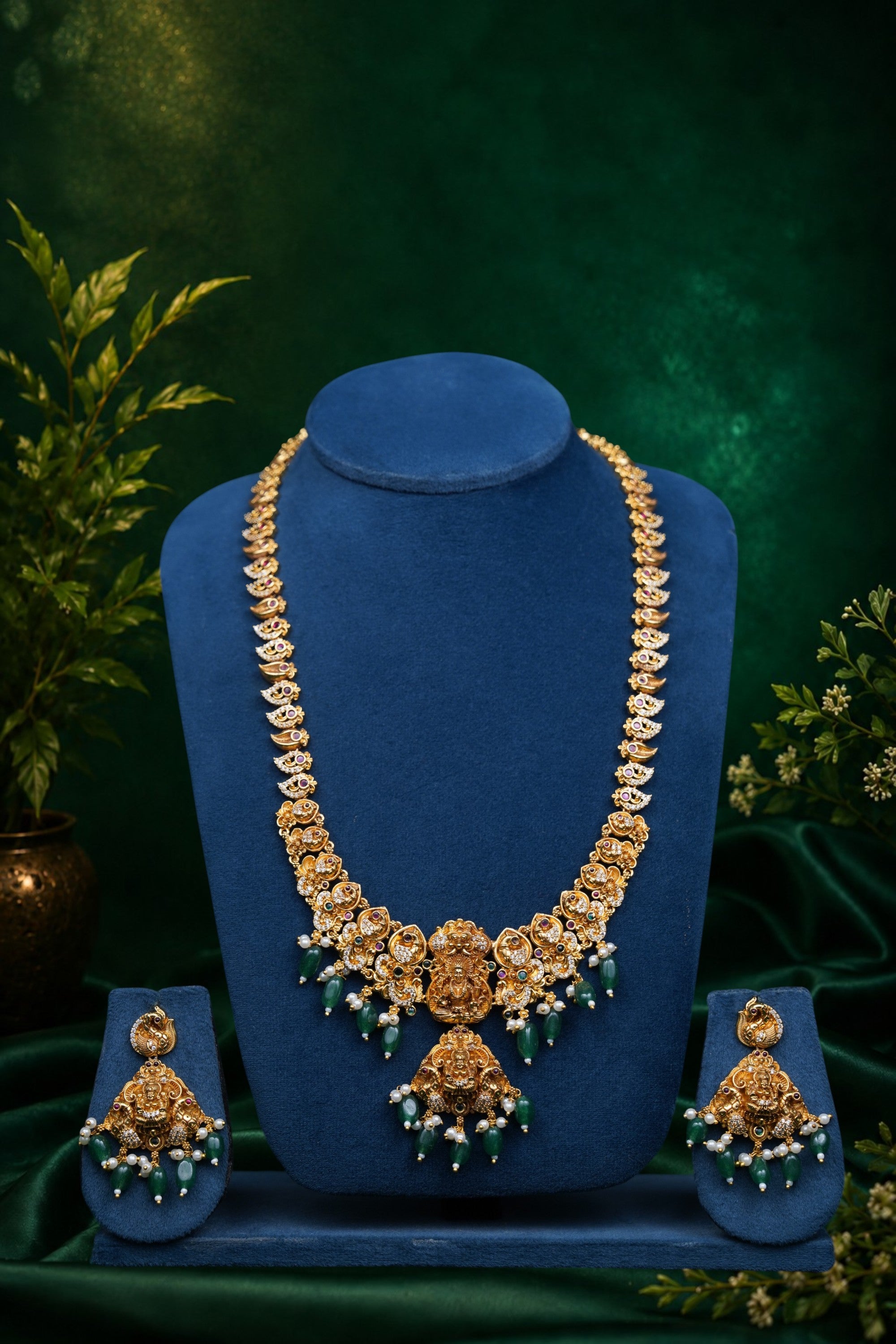 Lakshmi Nakshi Long Necklace