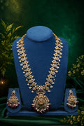 Lakshmi Floral Long Necklace