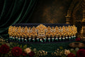 Nakshi Gajalakshmi Vaddanam — Ruby & Emerald