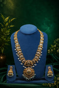 Antique Peacock Temple Necklace